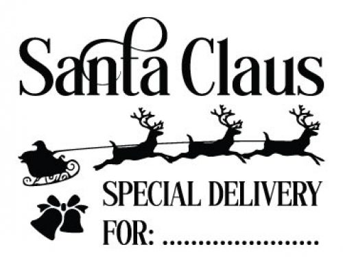 Santa Claus Special Delivery Svg Free