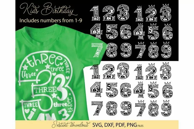 Birthday-Numbers-1—9-svg-free Birthday-Numbers-1---9-svg-free