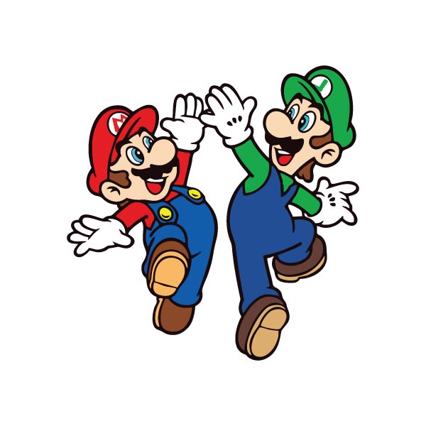Mario-And-Luigi-SVG