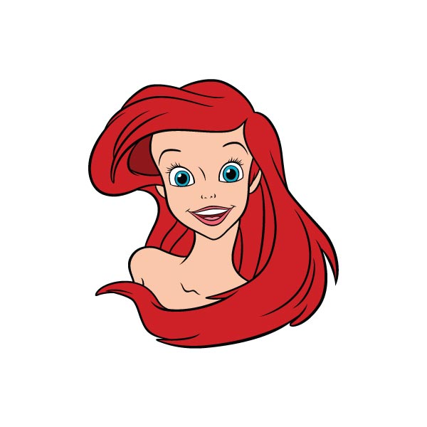 The-Little-Mermaid-Ariel-SVG-Free