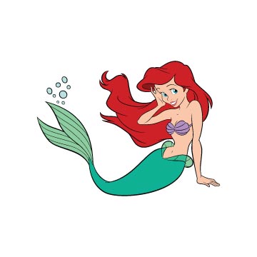 Ariel-the-little-mermaid-SVG